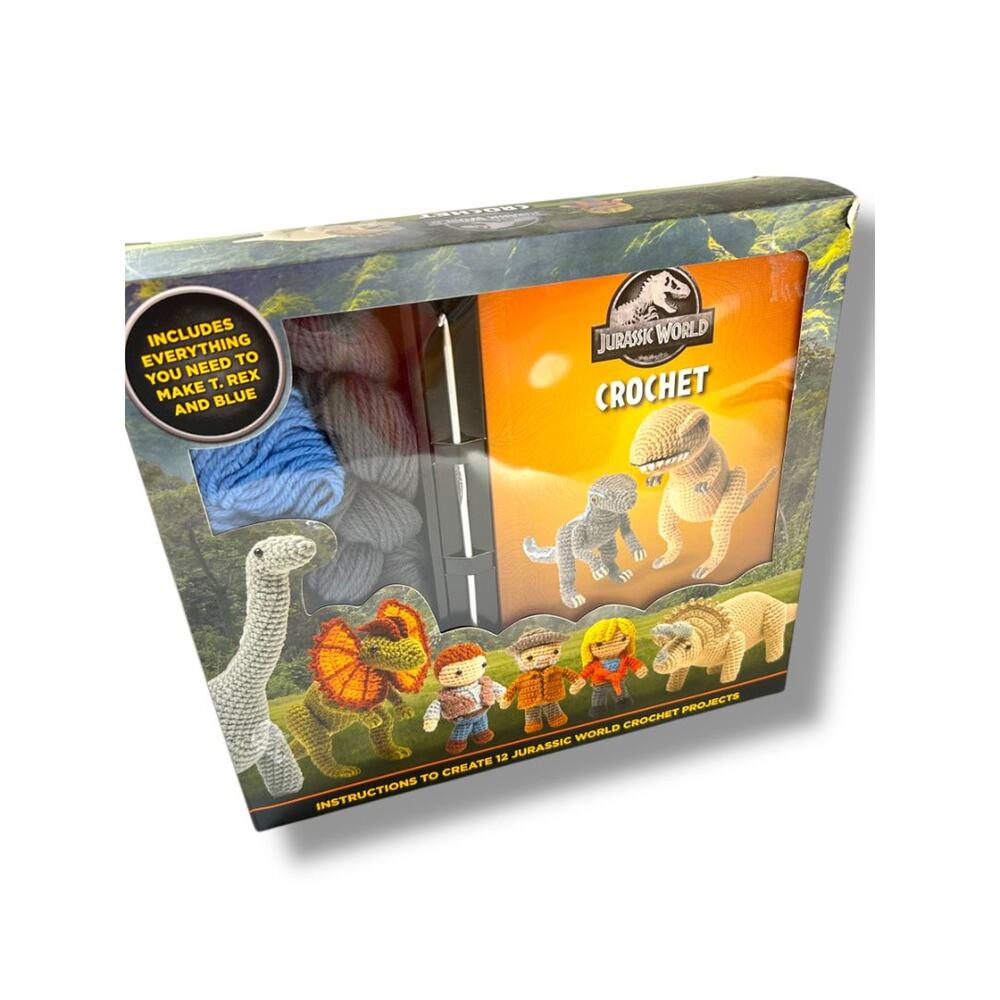 Crochet Kits Ser.: Jurassic World Crochet by Ilaria Caliri (2023)